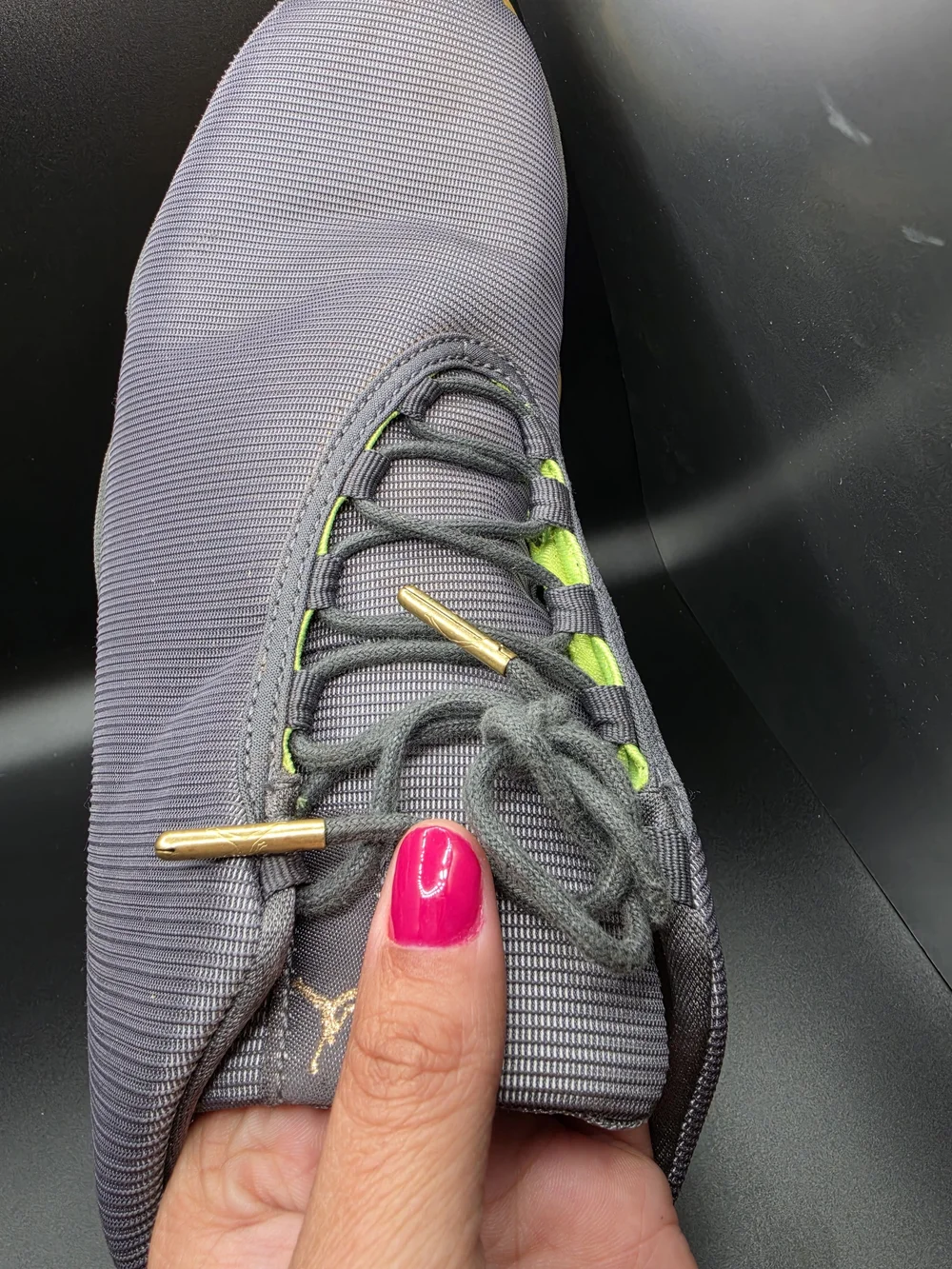 Jordan Men's Sneakers in Yellow & Gray